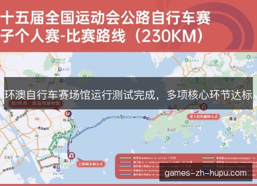 环澳自行车赛场馆运行测试完成，多项核心环节达标